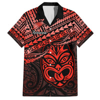 Personalised Matariki New Zealand Hawaiian Shirt Maori New Year Tiki Red Version LT14 Red - Polynesian Pride