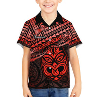Personalised Matariki New Zealand Hawaiian Shirt Maori New Year Tiki Red Version LT14 - Polynesian Pride