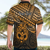 Personalised Matariki New Zealand Hawaiian Shirt Maori New Year Tiki Gold Version LT14 - Polynesian Pride