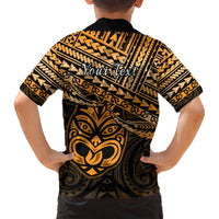 Personalised Matariki New Zealand Hawaiian Shirt Maori New Year Tiki Gold Version LT14 - Polynesian Pride