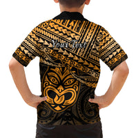 Personalised Matariki New Zealand Hawaiian Shirt Maori New Year Tiki Gold Version LT14