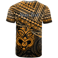 Custom Matariki New Zealand T Shirt Maori New Year Tiki Gold Version LT14