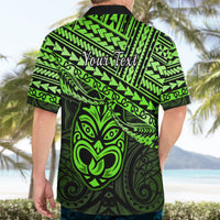 Personalised Matariki New Zealand Hawaiian Shirt Maori New Year Tiki Green Version LT14 - Polynesian Pride