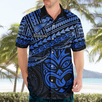 Matariki New Zealand Hawaiian Shirt Maori New Year Tiki Blue Version LT14 - Polynesian Pride