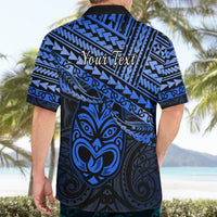Personalised Matariki New Zealand Hawaiian Shirt Maori New Year Tiki Blue Version LT14 - Polynesian Pride