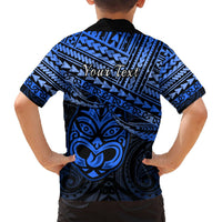 Personalised Matariki New Zealand Hawaiian Shirt Maori New Year Tiki Blue Version LT14 - Polynesian Pride