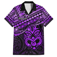 Matariki New Zealand Hawaiian Shirt Maori New Year Tiki Purple Version LT14 Purple - Polynesian Pride