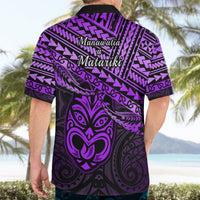 Matariki New Zealand Hawaiian Shirt Maori New Year Tiki Purple Version LT14 - Polynesian Pride