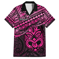 Matariki New Zealand Hawaiian Shirt Maori New Year Tiki Pink Version LT14 Pink - Polynesian Pride