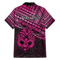 Personalised Matariki New Zealand Hawaiian Shirt Maori New Year Tiki Pink Version LT14 - Polynesian Pride