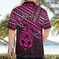 Personalised Matariki New Zealand Hawaiian Shirt Maori New Year Tiki Pink Version LT14 - Polynesian Pride