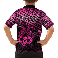 Personalised Matariki New Zealand Hawaiian Shirt Maori New Year Tiki Pink Version LT14 - Polynesian Pride