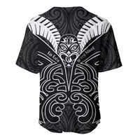 Kia Kaha Te Reo Maori Baseball Jersey Aotearoa Hei Tiki With Hongi