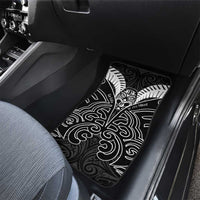 Kia Kaha Te Reo Maori Car Mats Aotearoa Hei Tiki With Hongi LT14 - Polynesian Pride
