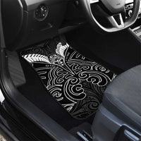 Kia Kaha Te Reo Maori Car Mats Aotearoa Hei Tiki With Hongi LT14 - Polynesian Pride