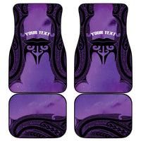 Personalised New Zealand Suffrage Day Car Mats Maori Tattoo Galaxy Vibe LT14 - Polynesian Pride