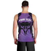 Personalised New Zealand Suffrage Day Men Tank Top Maori Tattoo Galaxy Vibe LT14 - Polynesian Pride