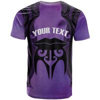 Personalised New Zealand Suffrage Day T Shirt Maori Tattoo Galaxy Vibe - Polynesian Pride