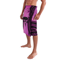 Personalised Moko Kauae New Zealand Lavalava Maori Chin Tattoo Pink - Polynesian Pride