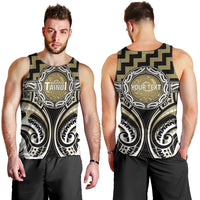 Aotearoa Waikato Tainui Personalised Men Tank Top Maori Iwi Poutama Puhoro Tattoo LT14 - Polynesian Pride