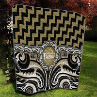 Aotearoa Waikato Tainui Quilt Maori Iwi Poutama Puhoro Tattoo LT14 - Polynesian Pride