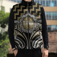 Aotearoa Waikato Tainui Personalised Sleeveless Puffer Jacket Maori Iwi Poutama Puhoro Tattoo LT14 - Polynesian Pride