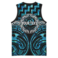 Aotearoa Ngati Kahungunu Personalised Basketball Jersey Maori Iwi Poutama Puhoro Tattoo LT14 - Polynesian Pride