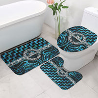 Aotearoa Ngati Kahungunu Bathroom Set Maori Iwi Poutama Puhoro Tattoo LT14 - Polynesian Pride