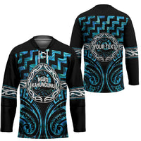 Aotearoa Ngati Kahungunu Personalised Hockey Jersey Maori Iwi Poutama Puhoro Tattoo LT14 - Polynesian Pride