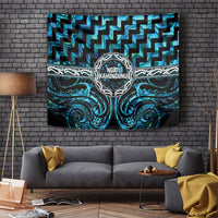 Aotearoa Ngati Kahungunu Tapestry Maori Iwi Poutama Puhoro Tattoo LT14 Turquoise - Polynesian Pride