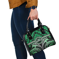 Aotearoa Ngati Maniapoto Shoulder Handbag Maori Iwi Poutama Puhoro Tattoo LT14 - Polynesian Pride