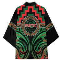 Aotearoa Ngai Tuhoe Personalised Kimono Maori Iwi Poutama Puhoro Tattoo LT14 - Polynesian Pride