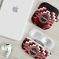 Aotearoa Te Arawa AirPods Case Maori Iwi Poutama Puhoro Tattoo LT14 - Polynesian Pride