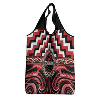 Aotearoa Te Arawa Grocery Bag Maori Iwi Poutama Puhoro Tattoo LT14 - Polynesian Pride