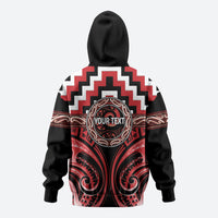 Aotearoa Te Arawa Personalised Hoodie Maori Iwi Poutama Puhoro Tattoo LT14 - Polynesian Pride