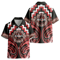 Aotearoa Te Arawa Personalised Kid Hawaiian Shirt Maori Iwi Poutama Puhoro Tattoo LT14 - Polynesian Pride