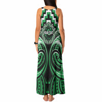Aotearoa Ngai Tahu Personalised Tank Maxi Dress Maori Iwi Poutama Puhoro Tattoo LT14 - Polynesian Pride