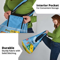 Personalised Malampa Fiji Day Grocery Bag 10 October Fijian Tapa Flag Style