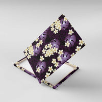 Purple Tropical Hawaii Canvas Wall Art Seamless Monstera Plumeria Hawaiian Pattern LT14 With Frame Purple - Polynesian Pride