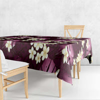 Pink Tropical Hawaii Tablecloth Seamless Monstera Plumeria Hawaiian Pattern LT14 - Polynesian Pride