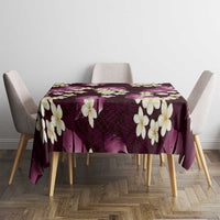 Pink Tropical Hawaii Tablecloth Seamless Monstera Plumeria Hawaiian Pattern LT14 - Polynesian Pride