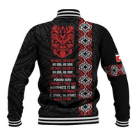 Aotearoa Toitu Te Tiriti Baseball Jacket Honour The Treaty Maori Haka LT14 - Polynesian Pride