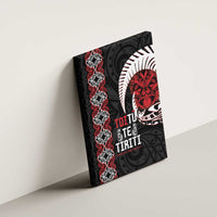 Aotearoa Toitu Te Tiriti Canvas Wall Art Honour The Treaty Maori Haka LT14 - Polynesian Pride