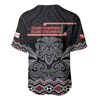 Aotearoa Toitu Te Tiriti Baseball Jersey Stand Together! Stand Stronger! - NZ Tiki