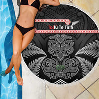 Aotearoa Toitu Te Tiriti Beach Blanket Stand Together! Stand Stronger! - NZ Tiki LT14 - Polynesian Pride
