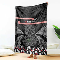 Aotearoa Toitu Te Tiriti Blanket Stand Together! Stand Stronger! - NZ Tiki LT14 - Polynesian Pride