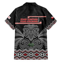 Aotearoa Toitu Te Tiriti Hawaiian Shirt Stand Together! Stand Stronger! - NZ Tiki LT14 - Polynesian Pride