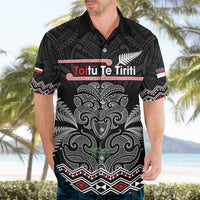 Aotearoa Toitu Te Tiriti Hawaiian Shirt Stand Together! Stand Stronger! - NZ Tiki LT14 - Polynesian Pride