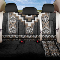 Brown Taniko Aotearoa Back Car Seat Cover Niho Taniwha Mix Poutama LT14