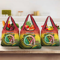Vanuatu Grocery Bag Yumi 45th Hapi Independens Dei - Reggae Version LT14